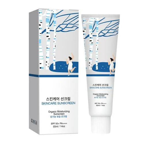 Lot de 5 Crème solaire  SPF50+ à la Centella Asiatica - Protection Haute Durée & Hydratation