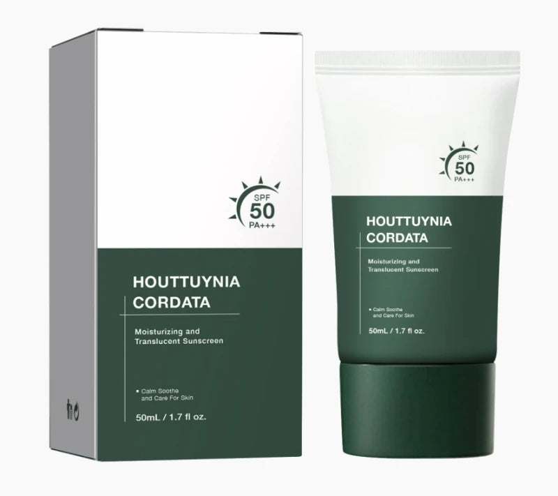 Lot de 5 Crème solaire  SPF50+ à la Centella Asiatica - Protection Haute Durée & Hydratation